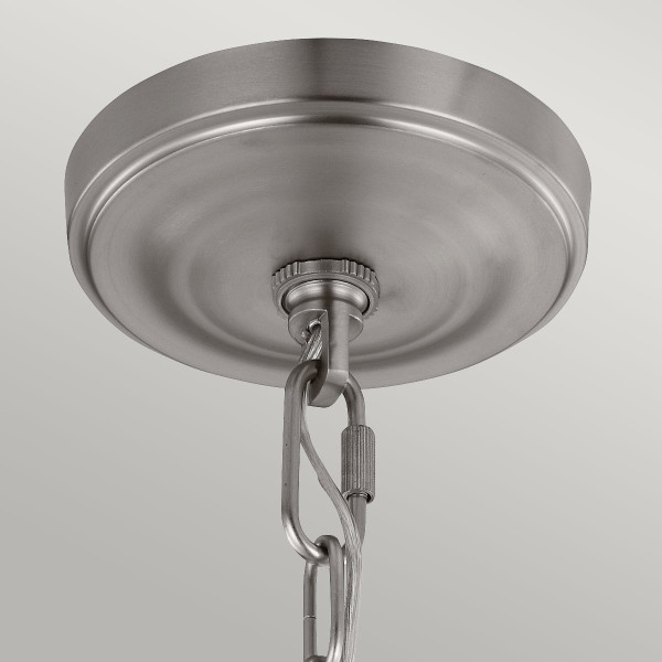 Lampa wisząca satynowy nikiel Vintner 3xE27x60W wym: 212x48,3x48,3 cm Feiss