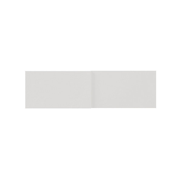 4 panneaux de portes coulissantes blancs GoodHome Atomia H.56 x L. 98,7 cm
