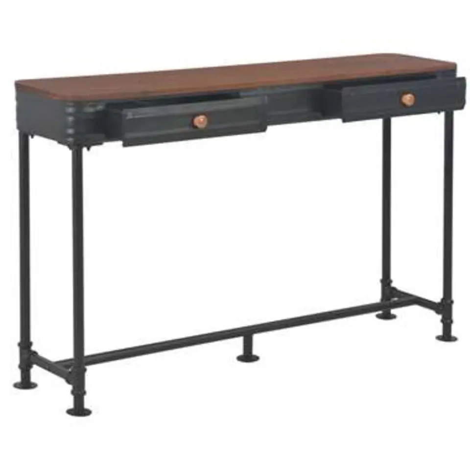 vidaXL - Console Tafel - Bruin - Hout