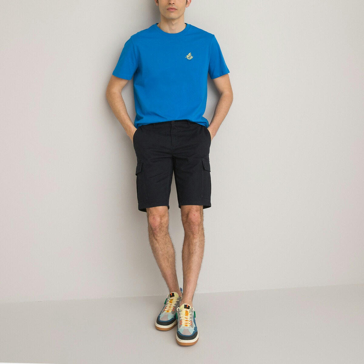 T-shirt col rond manches courtes