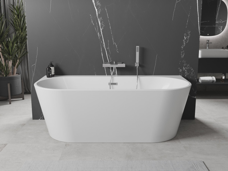 Wanna przyścienna Mexen Oval  biała 170x80 cm 1 szt.