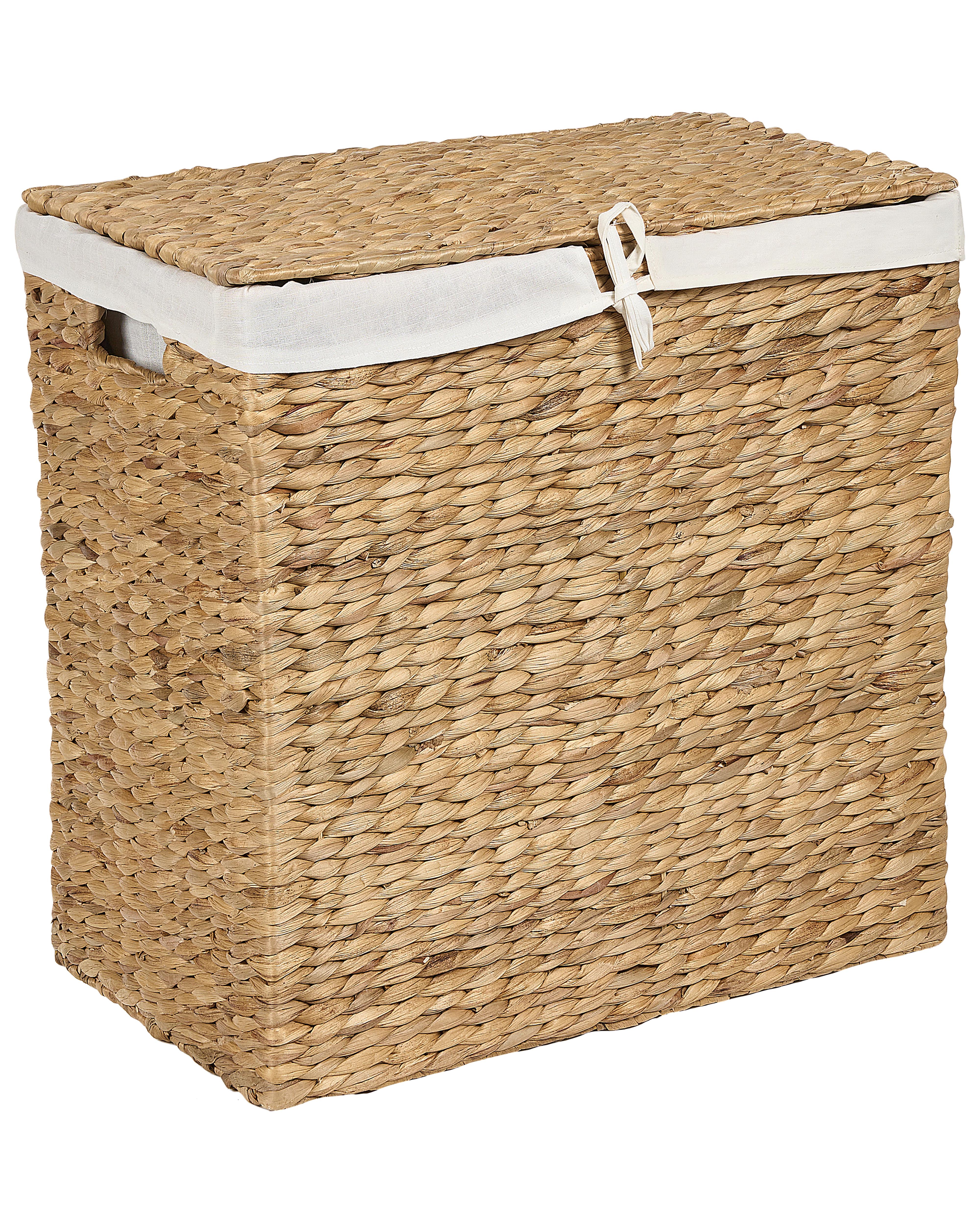 Laundry Basket LANGSON Wicker Natural 75 L