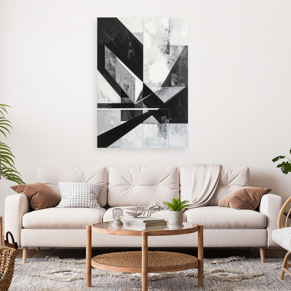Obraz do salonu sypialni biura kuchni, Geometryczna abstrakcja 20x30