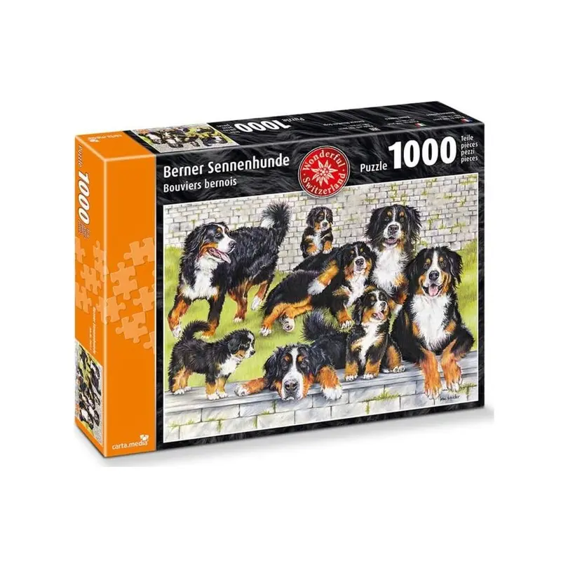 Puzzle Berner Sennenhunde