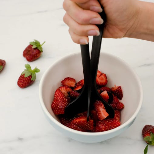 Hackit Kitchen Crusher Chopping Utensil Black Set of 2