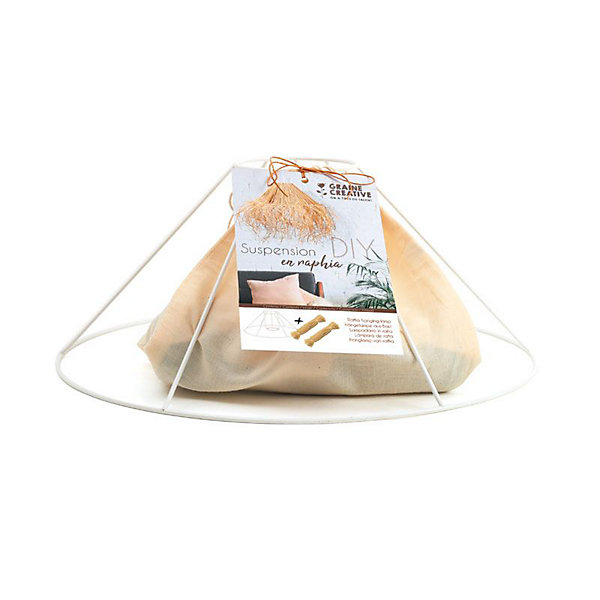 Customiser son abat-jour en raphia - Coffret DIY