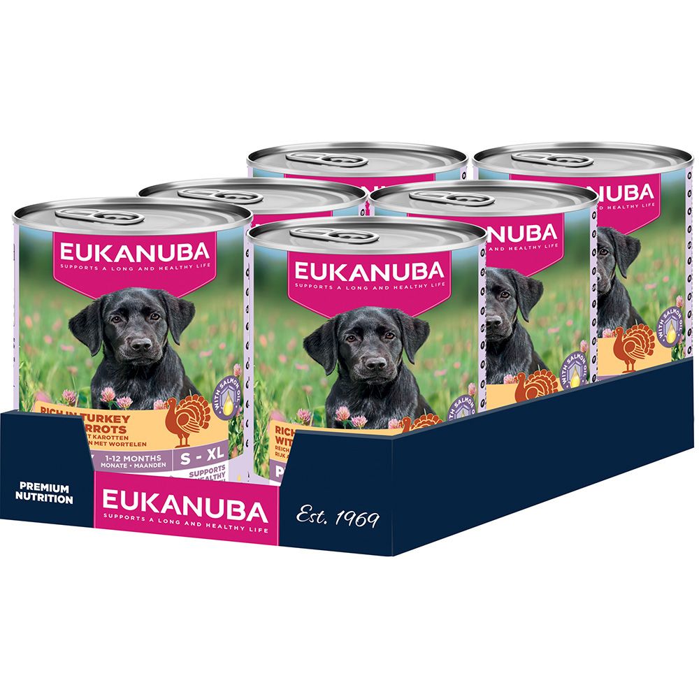 Eukanuba Puppy Rich in Turkey with Carrots