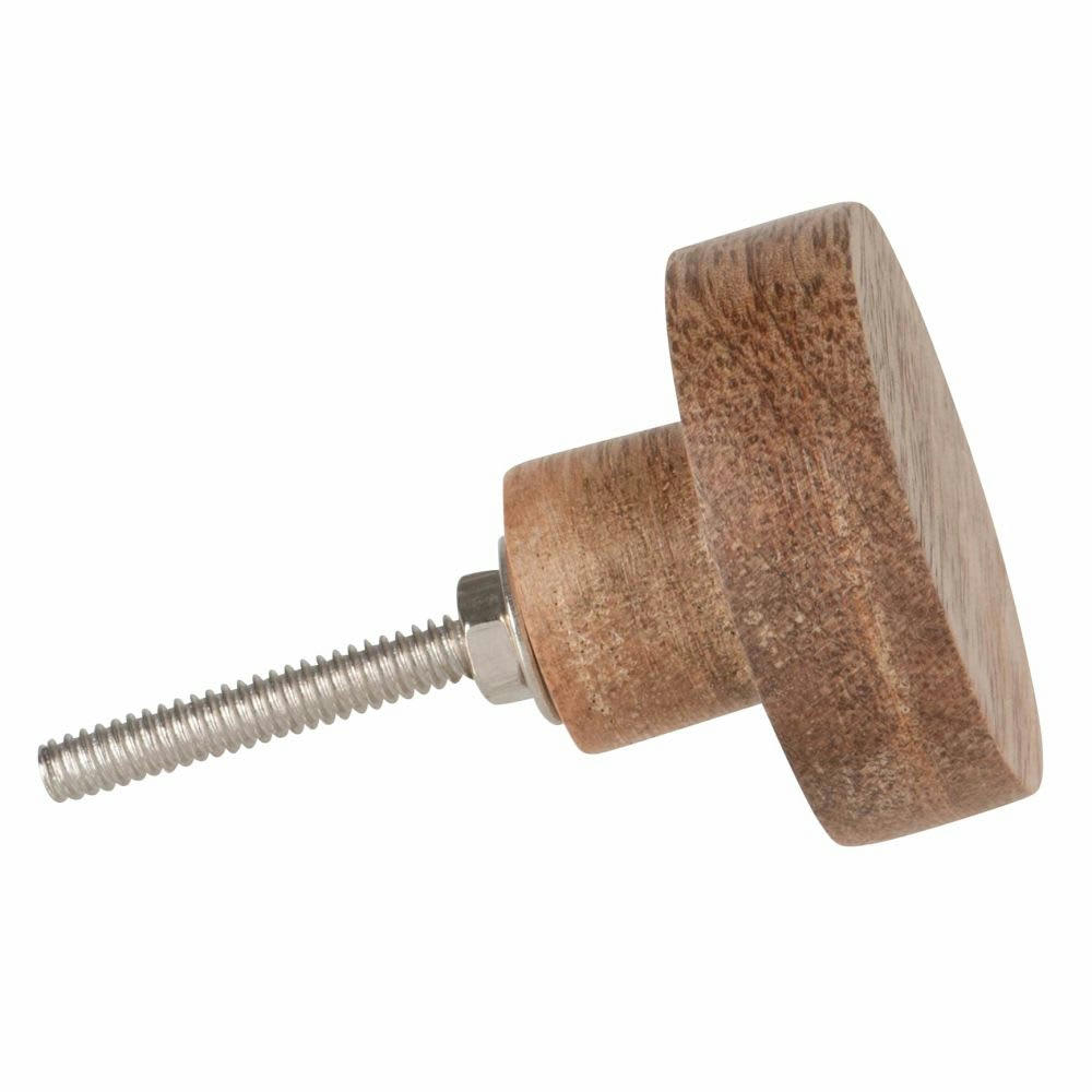 - Bouton de porte en manguier marron