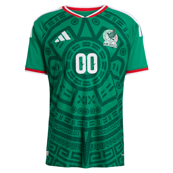 Mexico National Team adidas 2026 Home Authentic Custom Jersey - Green