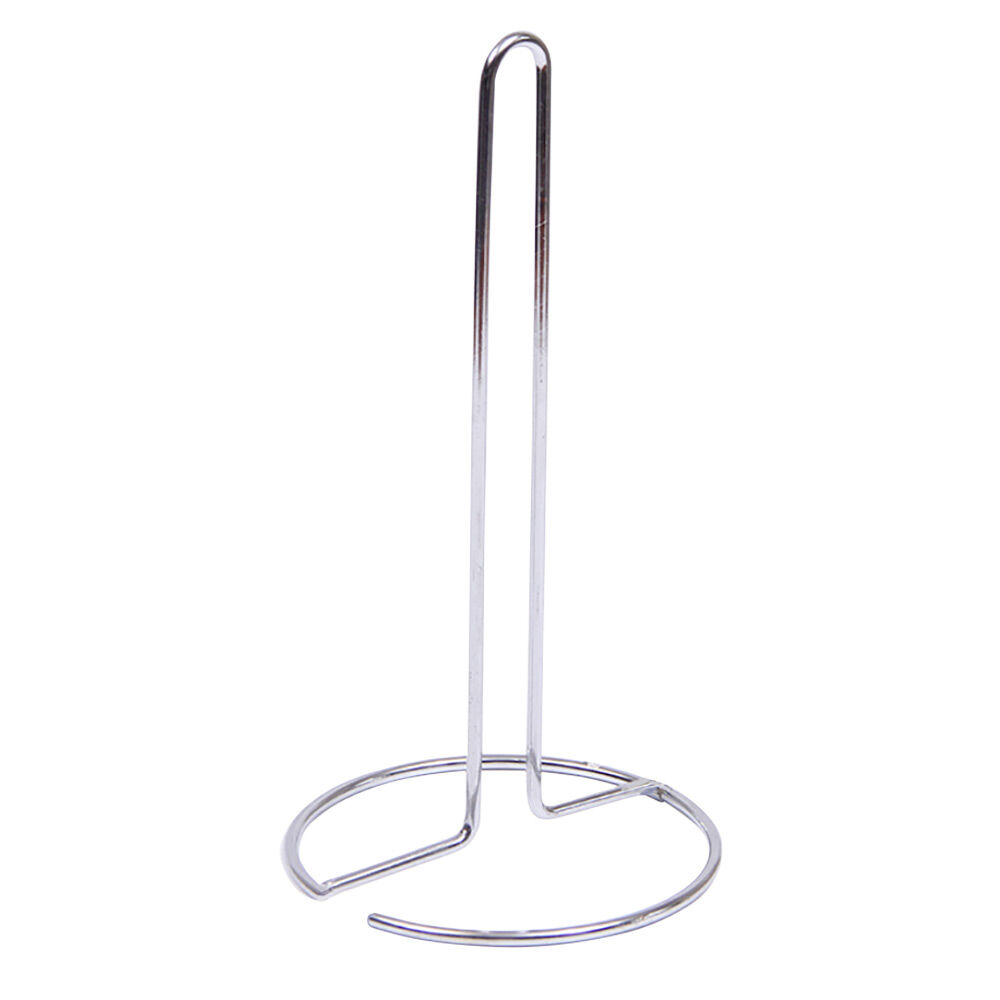 Porte essuie-tout métal gris H.31,5cm