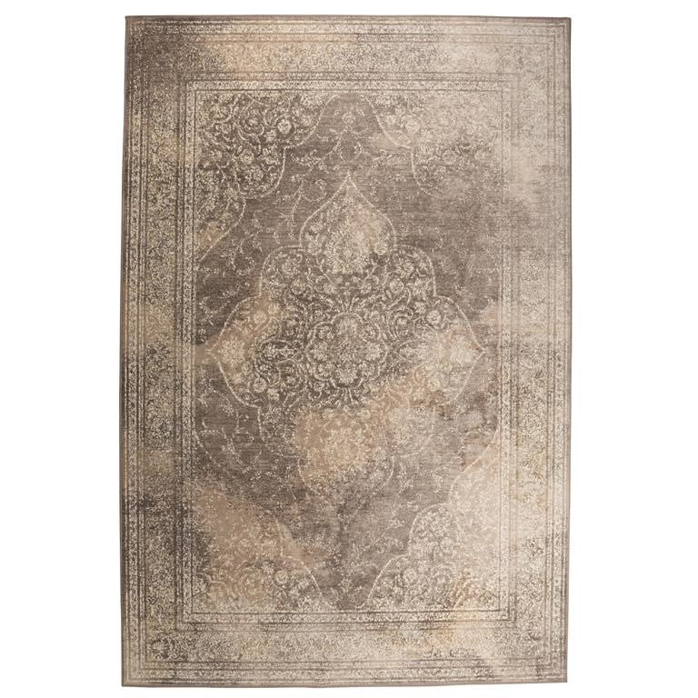 Dutchbone Rugged Vloerkleed 170 x 240 cm - Bruin
