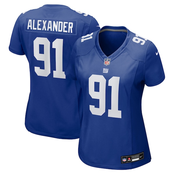 Darius Alexander New York Giants Nike Women's Team Game Jersey -  Royal