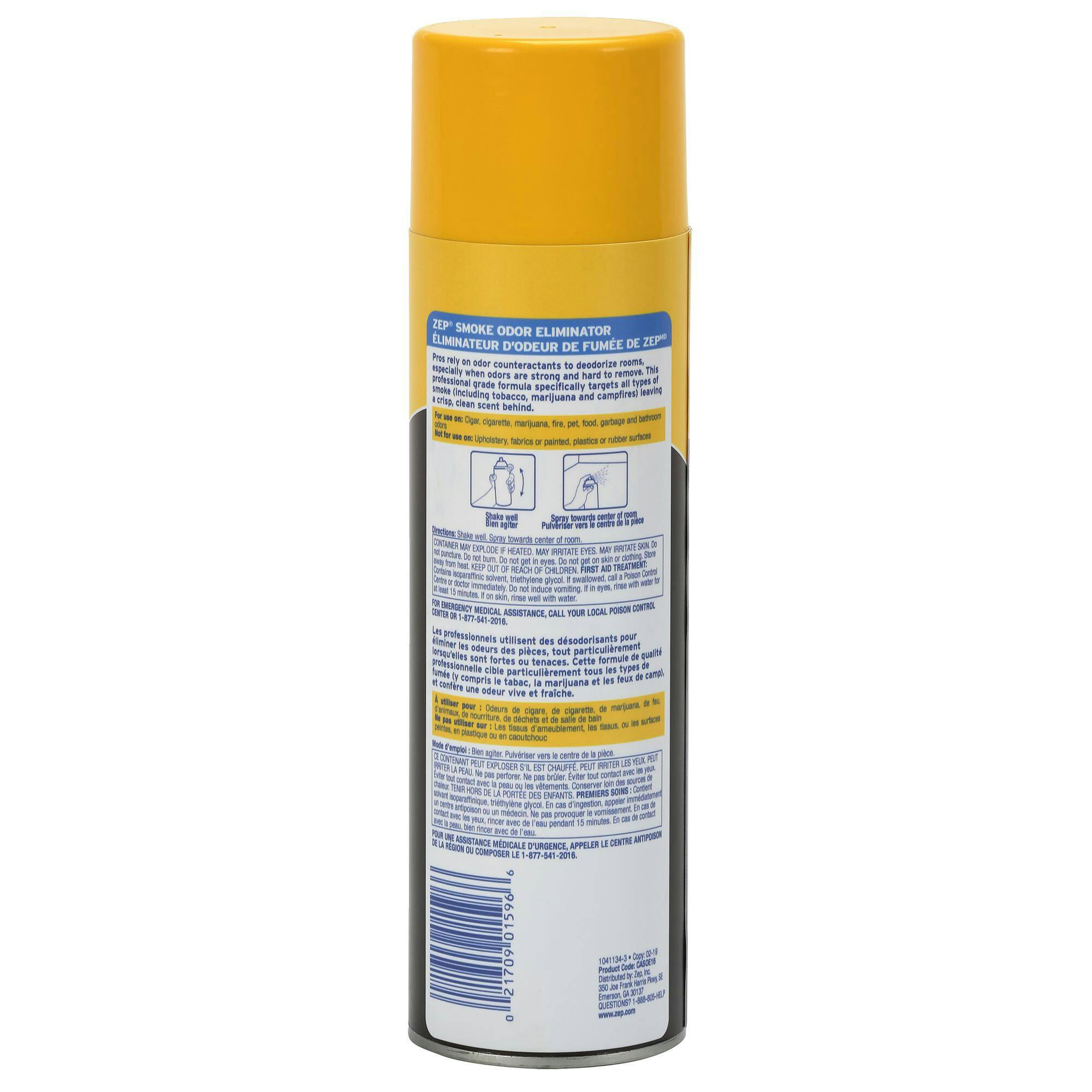 Zep Smoke Odour Eliminator Spray, 473-mL