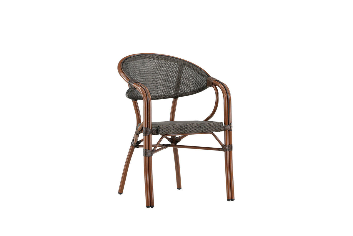 Rebellenclub Bistrostoel Maris - Set van 2 - Bruin