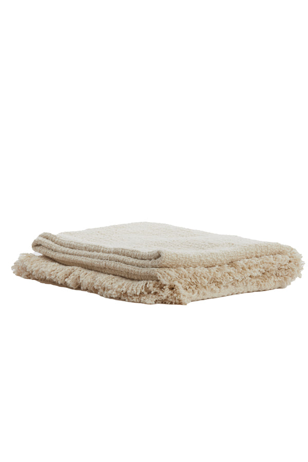 Light & Living plaid MIRASO - 170x130x0.5cm - bruin