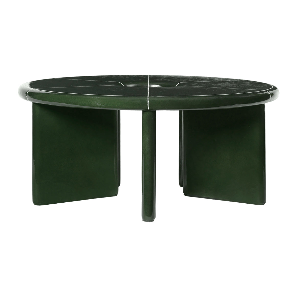 Ferm Living Deya Salontafel - Donkergroen