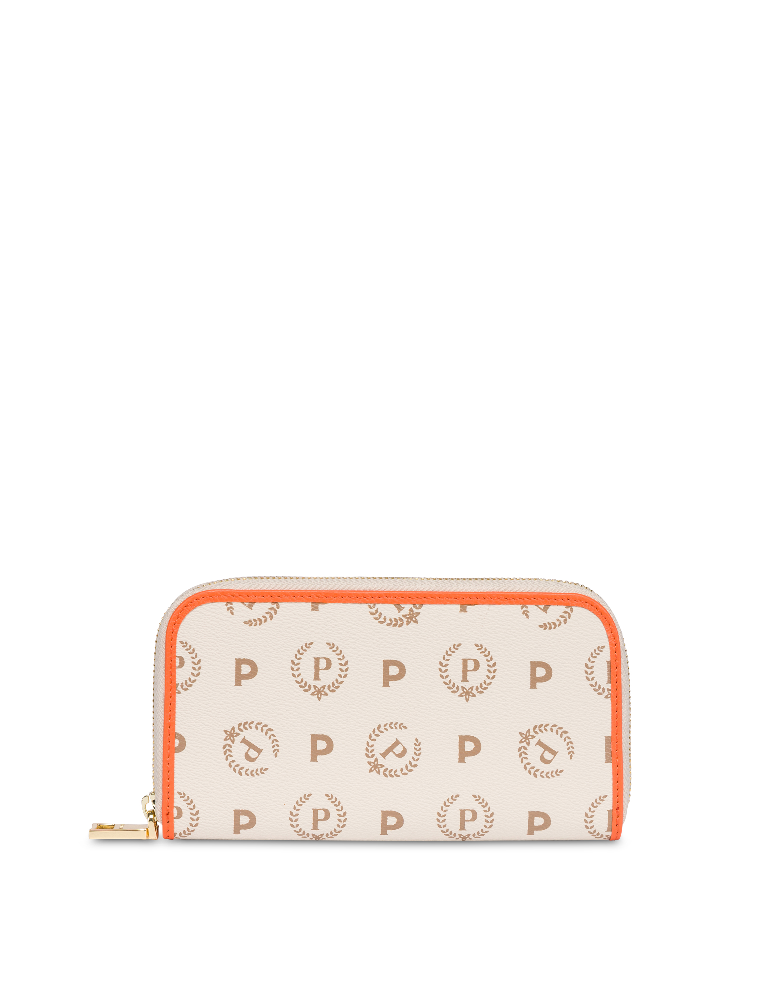 Portafoglio Zip Around Heritage Summer Capsule Avorio/arancio