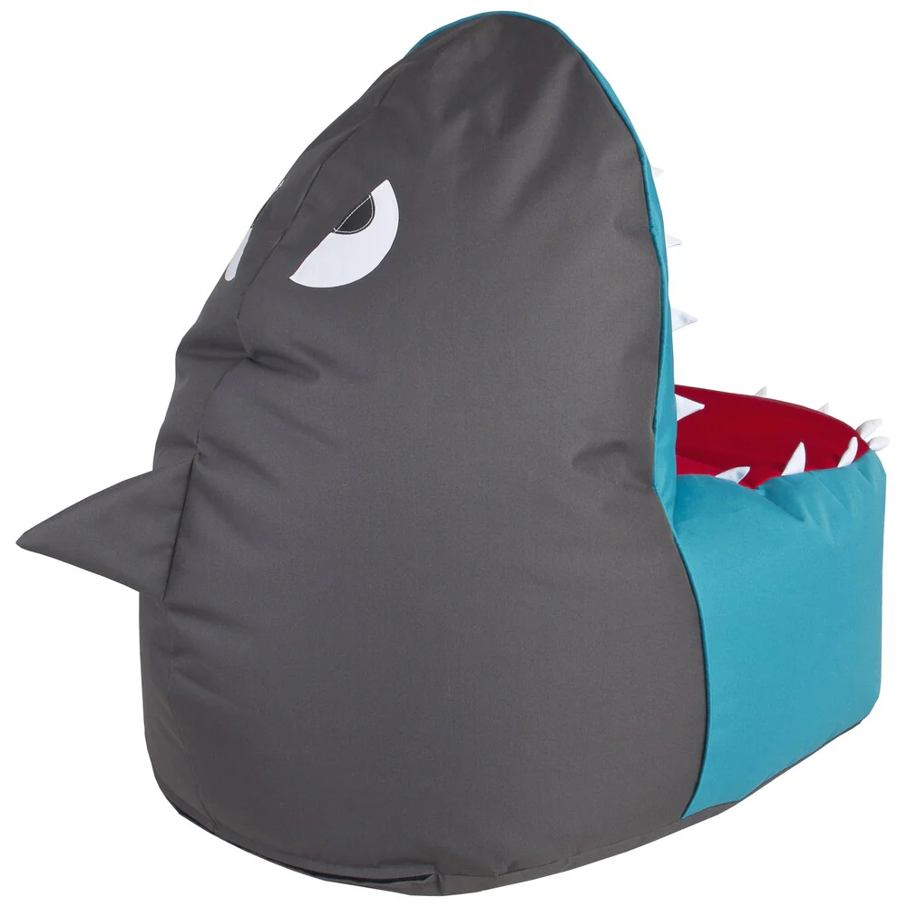 Sitting Point Oxford Fabric Shark Brava Multicolor Polytex/ Polystyrene Bean Bag