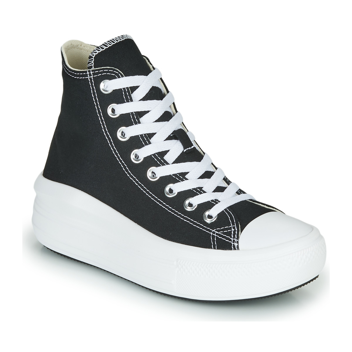 Converse - Chuck Taylor All Star Move Canvas Color Hi - Black