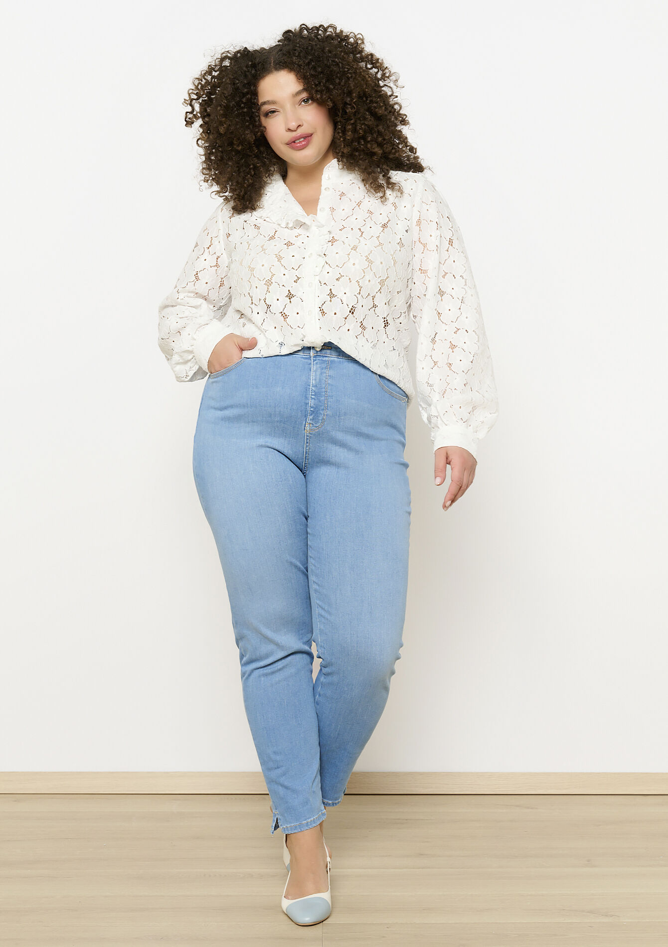 Multiple size slimfit jeans