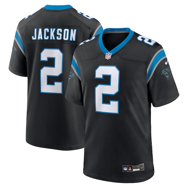 Mike Jackson Carolina Panthers Nike  Game Jersey -  Black
