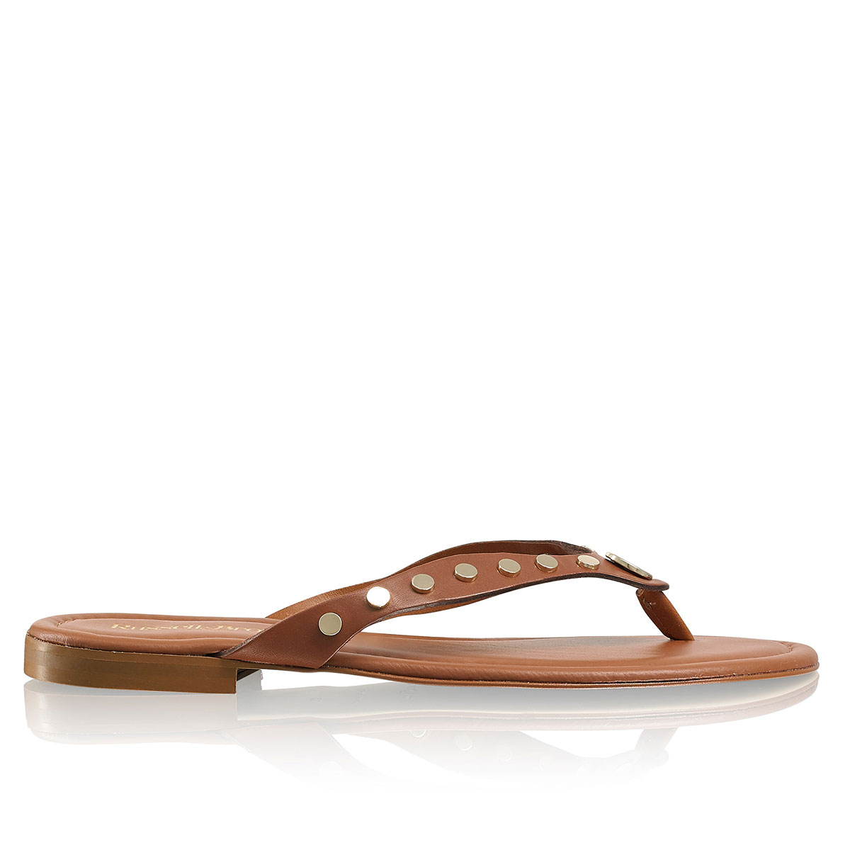 Russell & Bromley DIME Studded Toe Post Sandal
