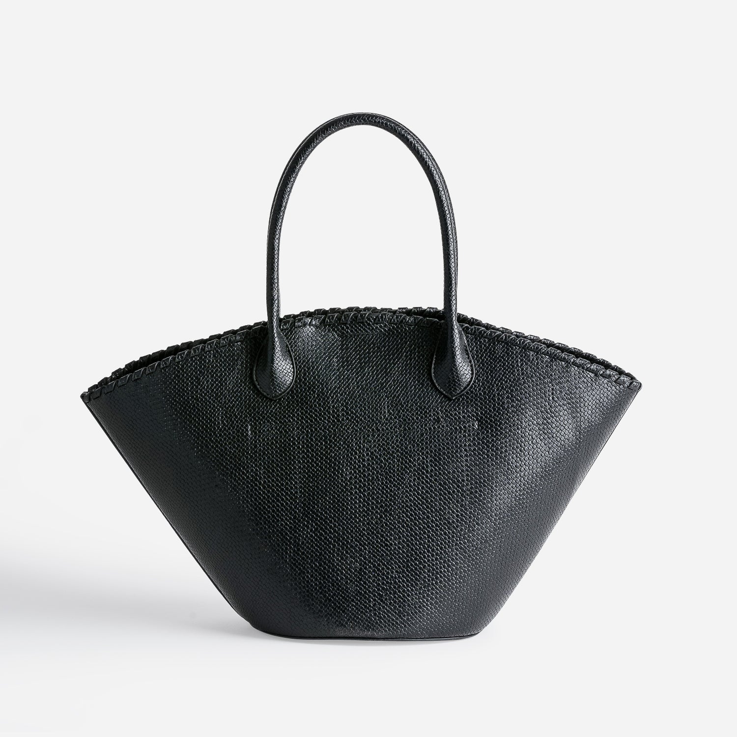 Sac à main noir ajouré