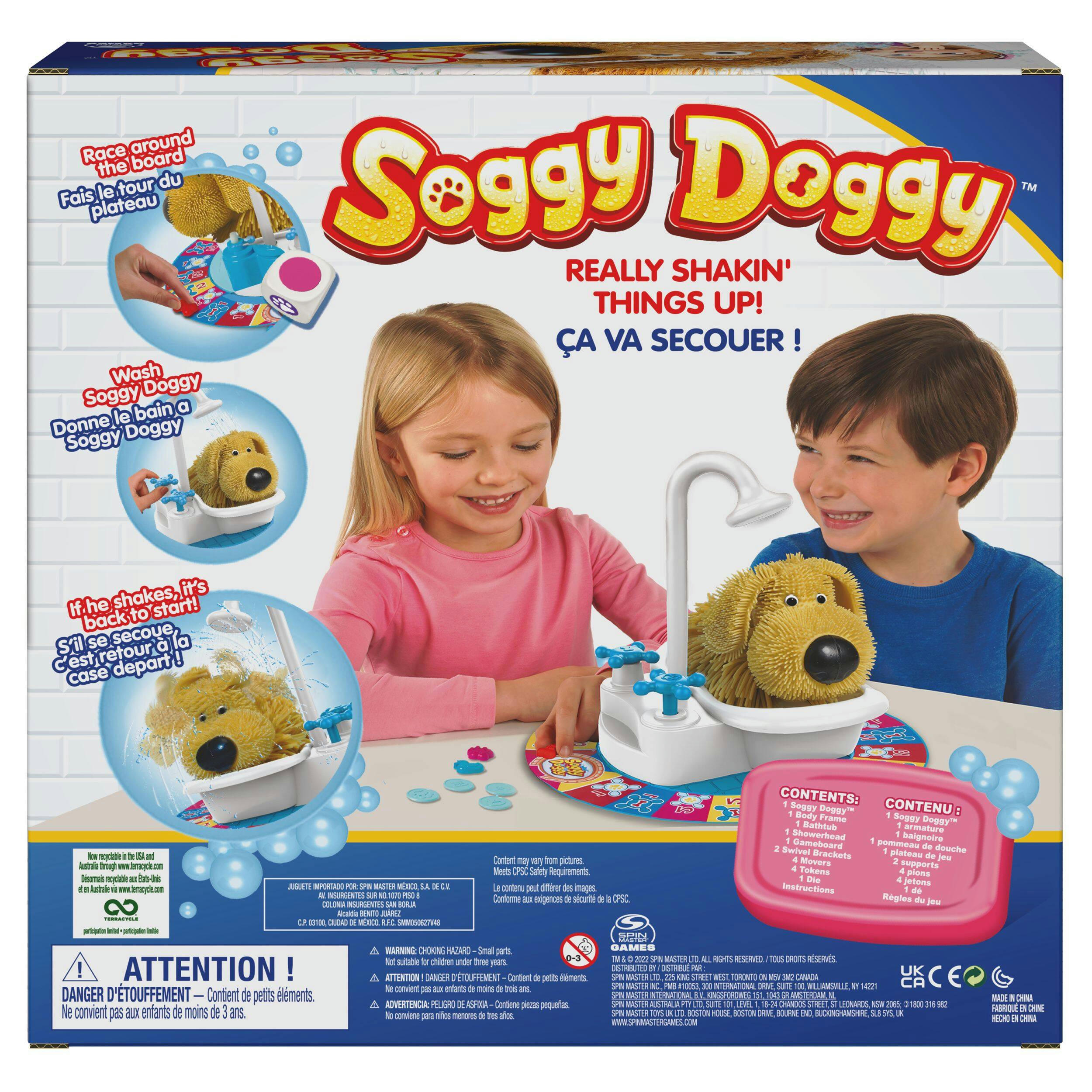 Soggy Doggy Interactive Family Board Game, Ages 4+