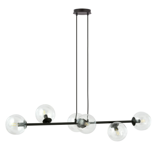 Lampa Wisząca Rossi 6 Bl Transparent