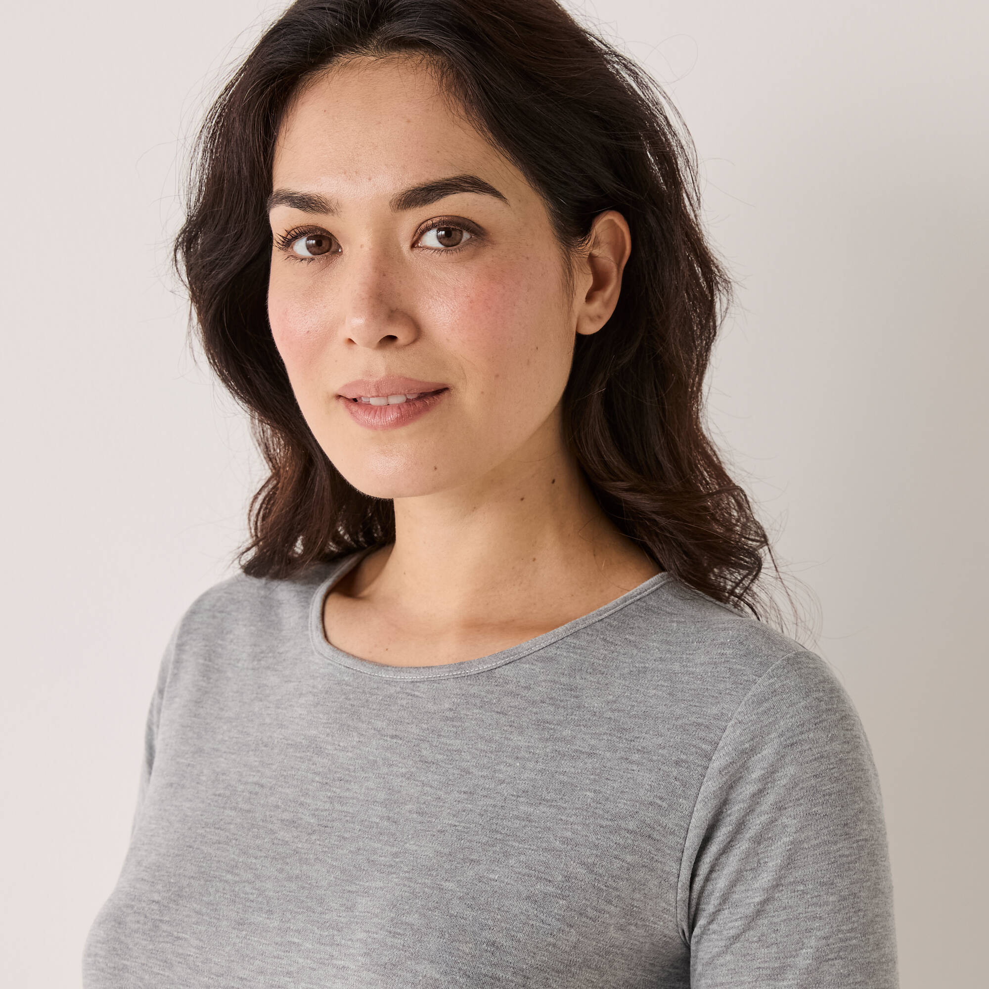 T-shirt thermique col rond - manches courtes