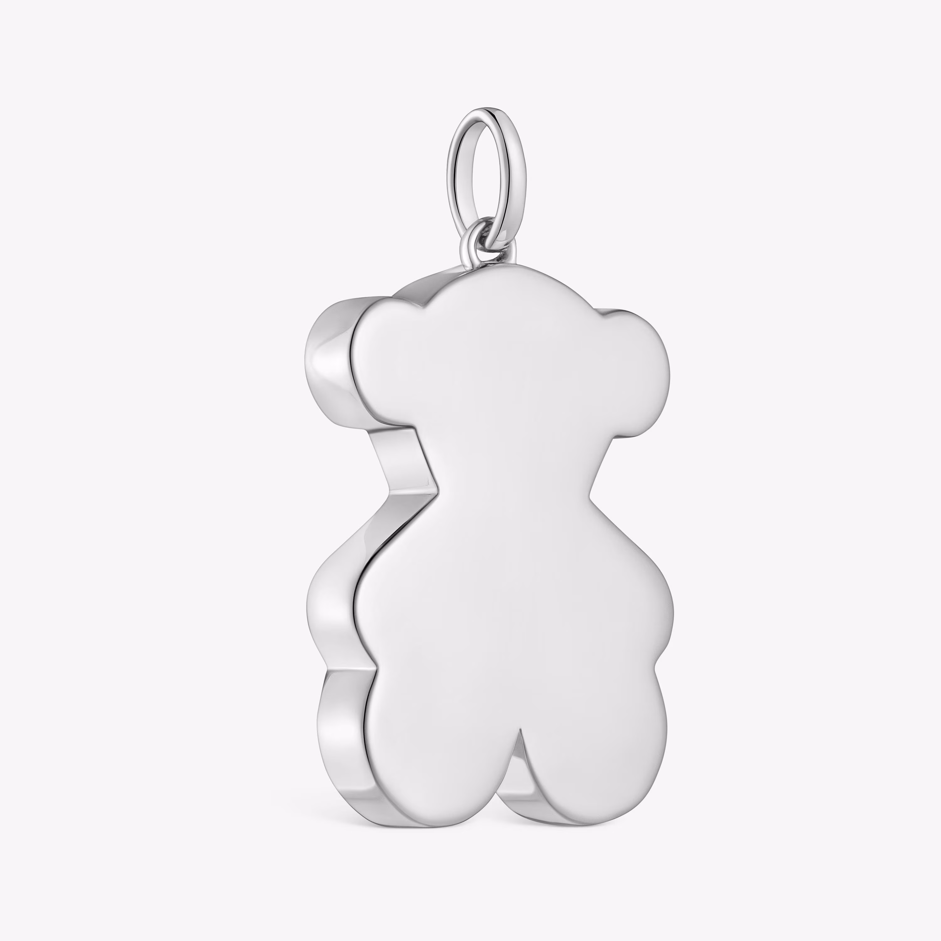 Colgante mediano oso de plata 29 mm Sweet Dolls