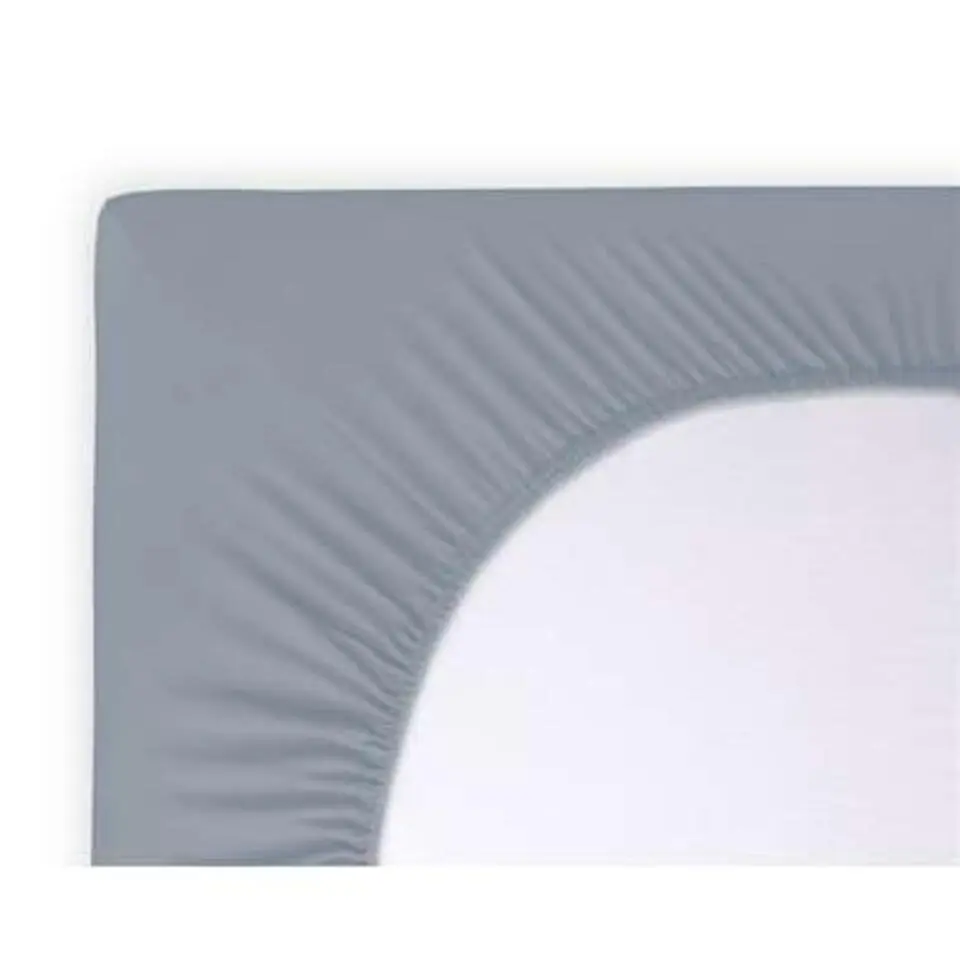 Byrklund - Hoeslaken Jersey - 140x200 cm - Blauw