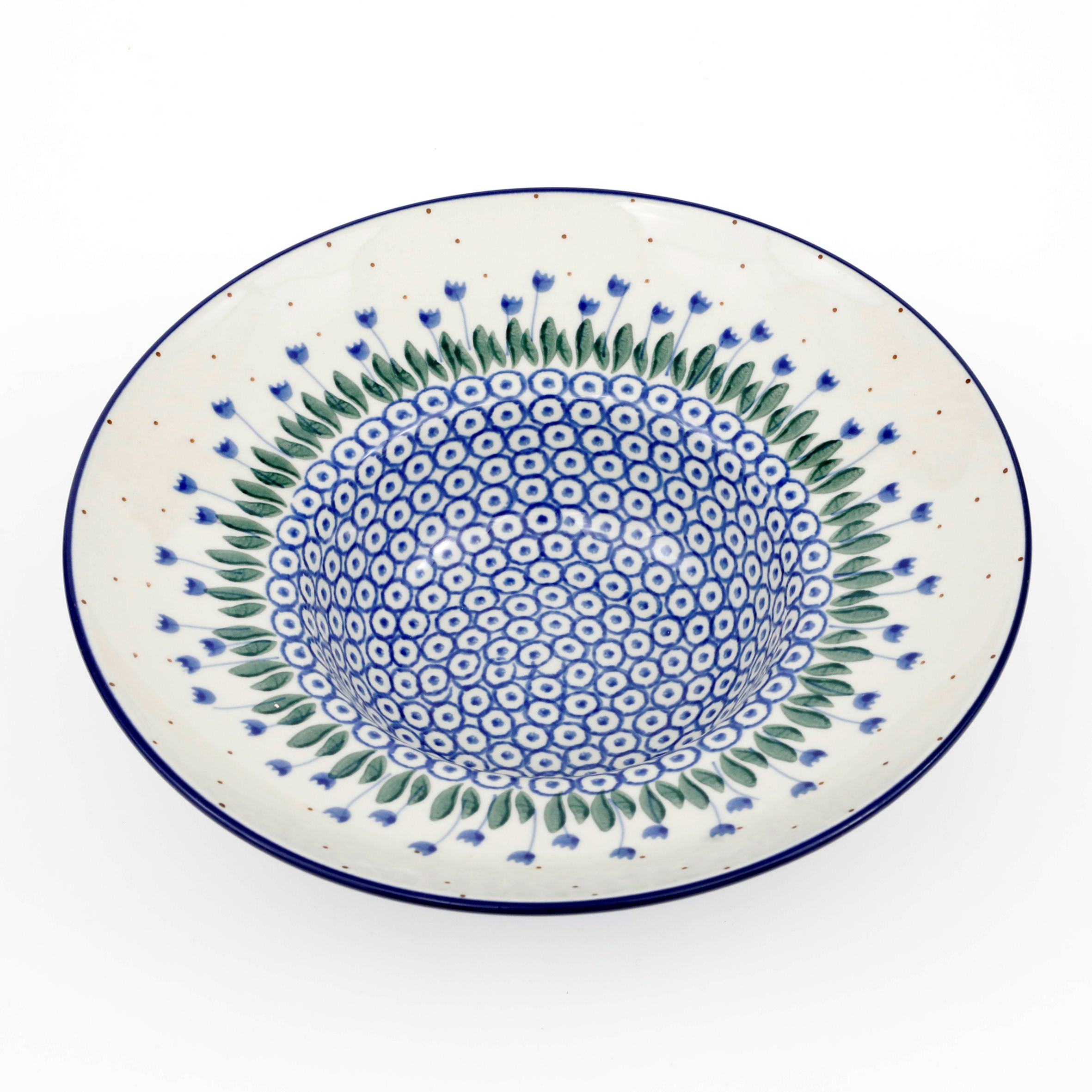Talerz głęboki na spaghetti D86 25cm  490AX Tulipany
