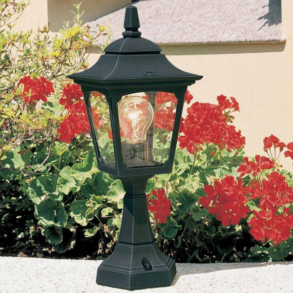 Lampa ogrodowa stojąca czarna Chapel Mini wys:44 cm 1xE27x60W IP44 Elstead