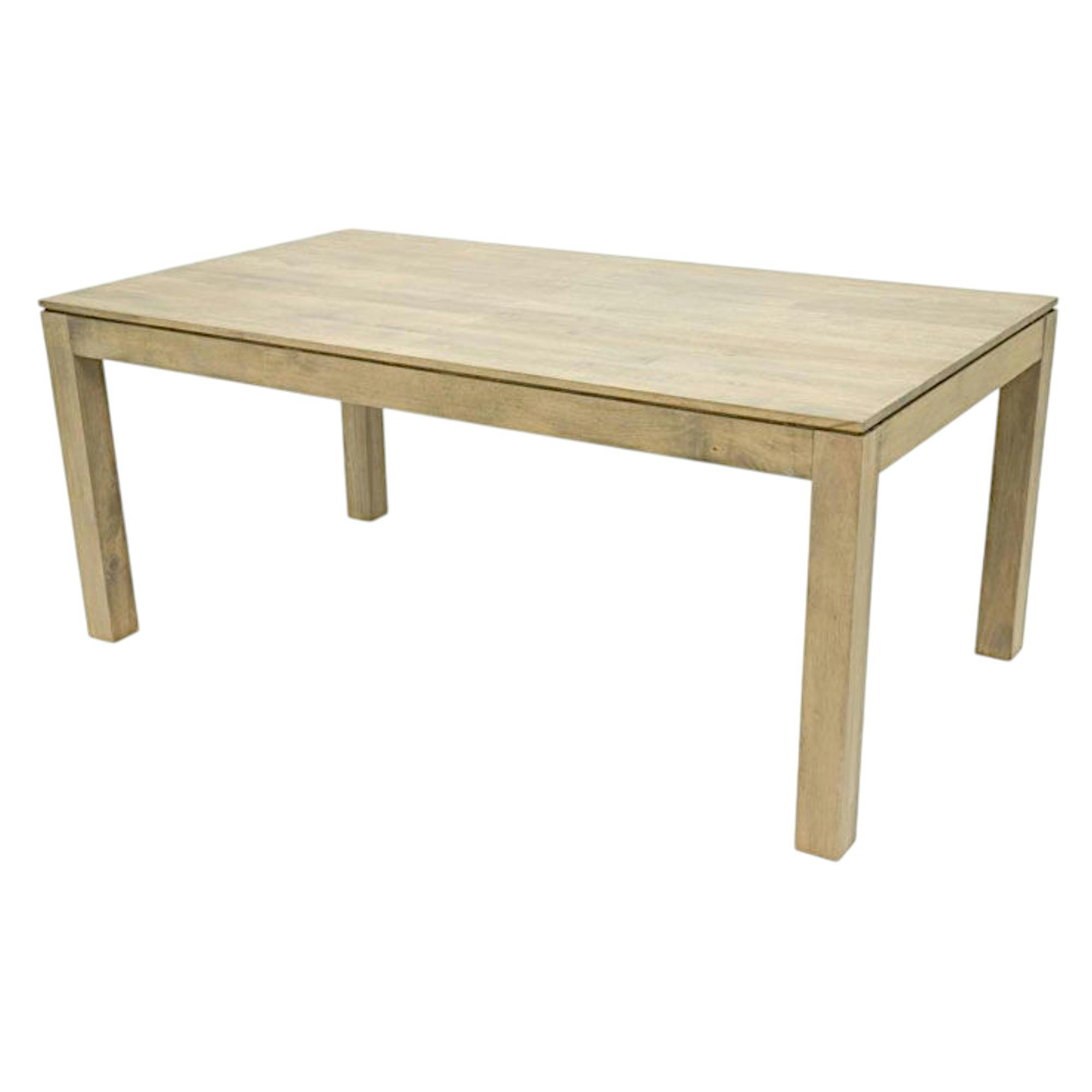 Table repas hévéa 180x100cm HELENA
