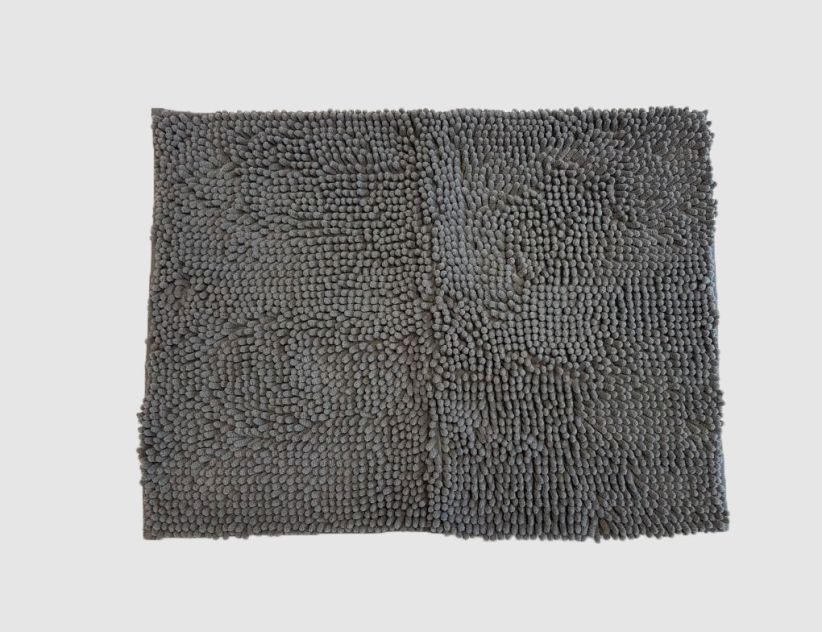 Badvorleger Shaggy grau