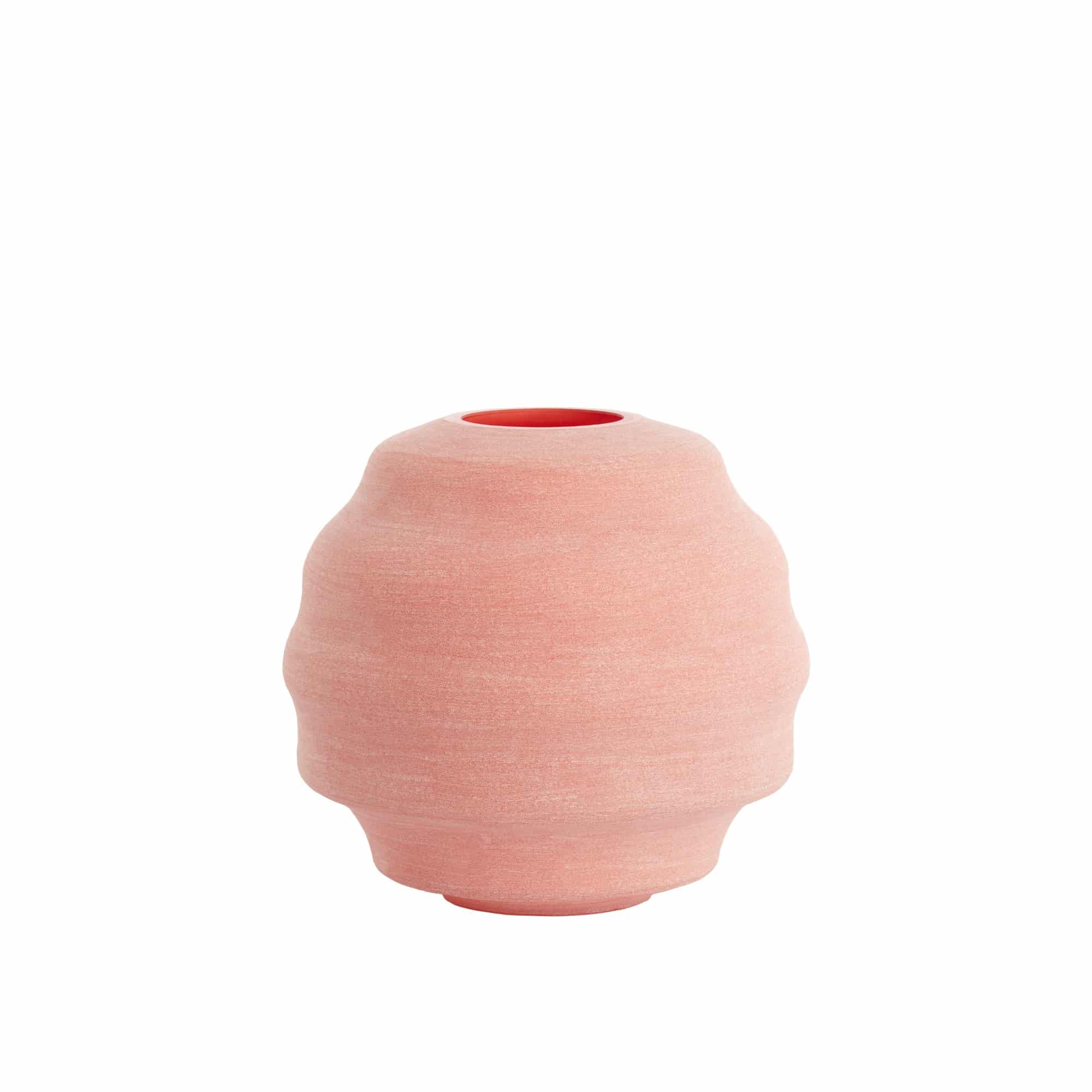 Light & Living vaas Nayoro - rood - Ø33cm