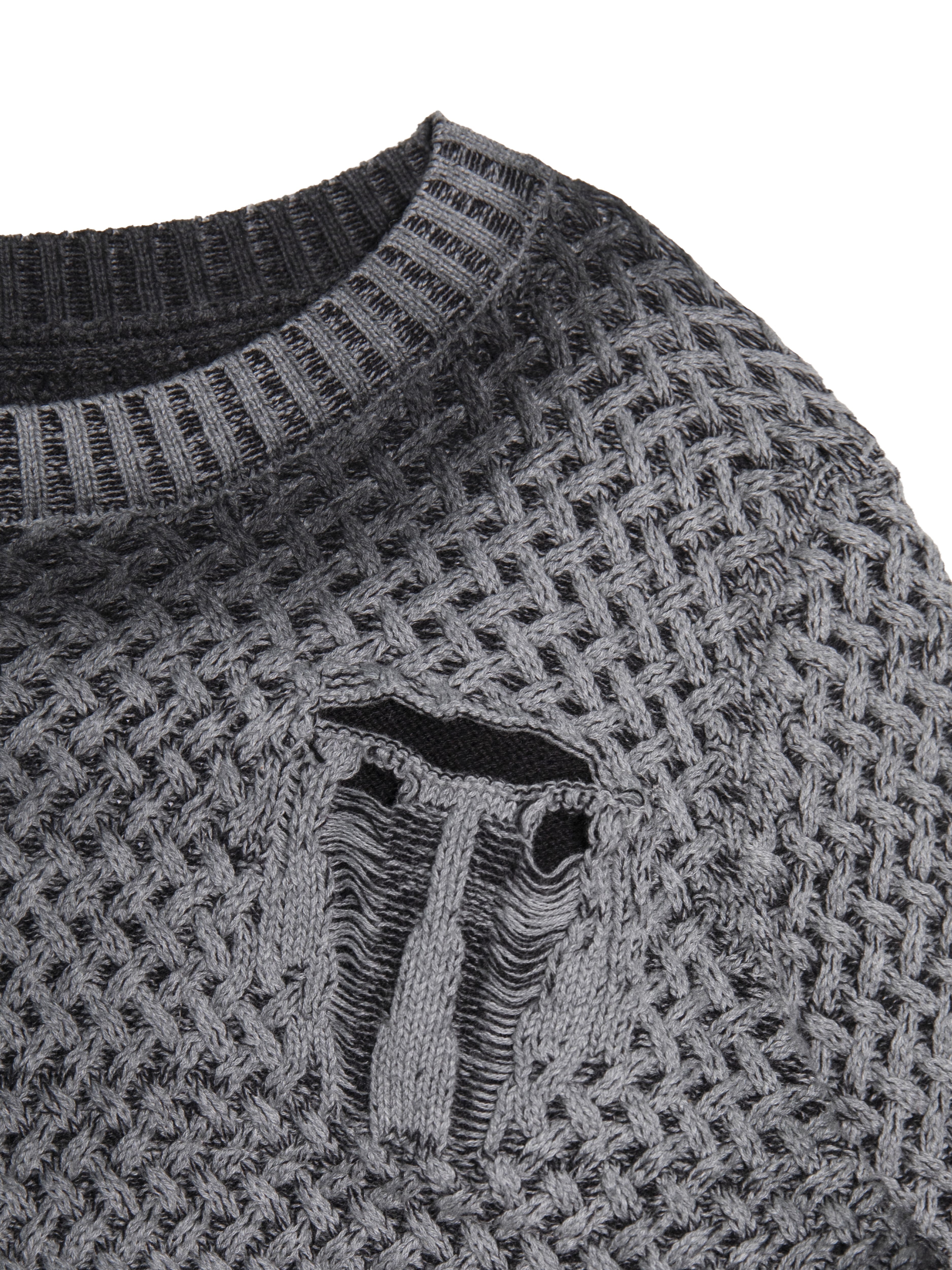 Spray-paint effect sweater - 25WRT330U
