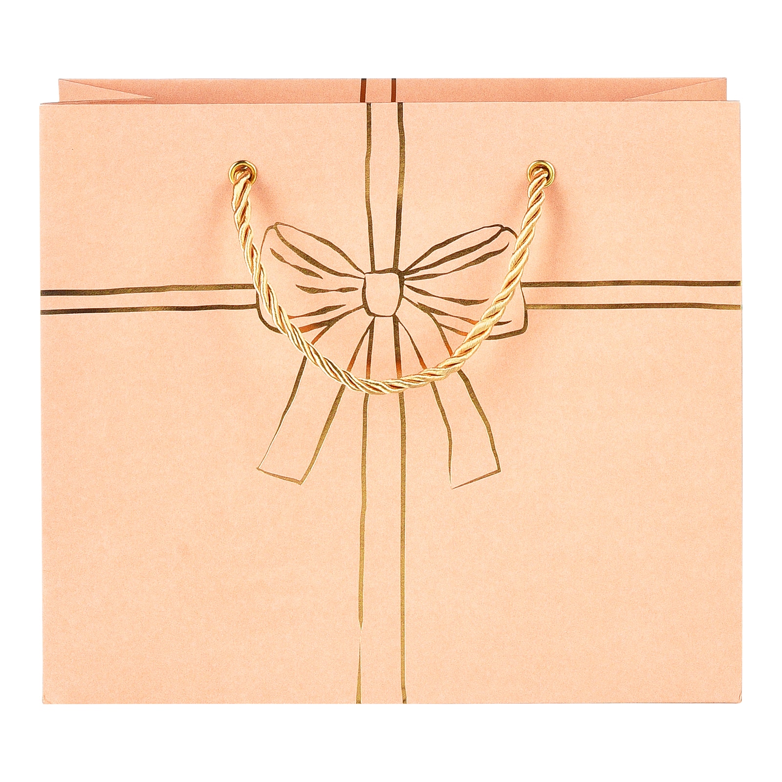 Geschenktüte Schleife Rosa,B 210 x H 180 x T 80 mm