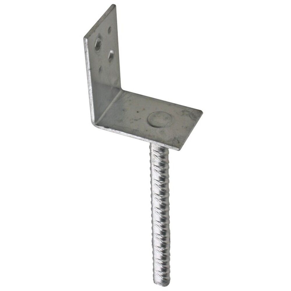 STOLPEFOT PN BESLAG 200X90X75MM STÅL