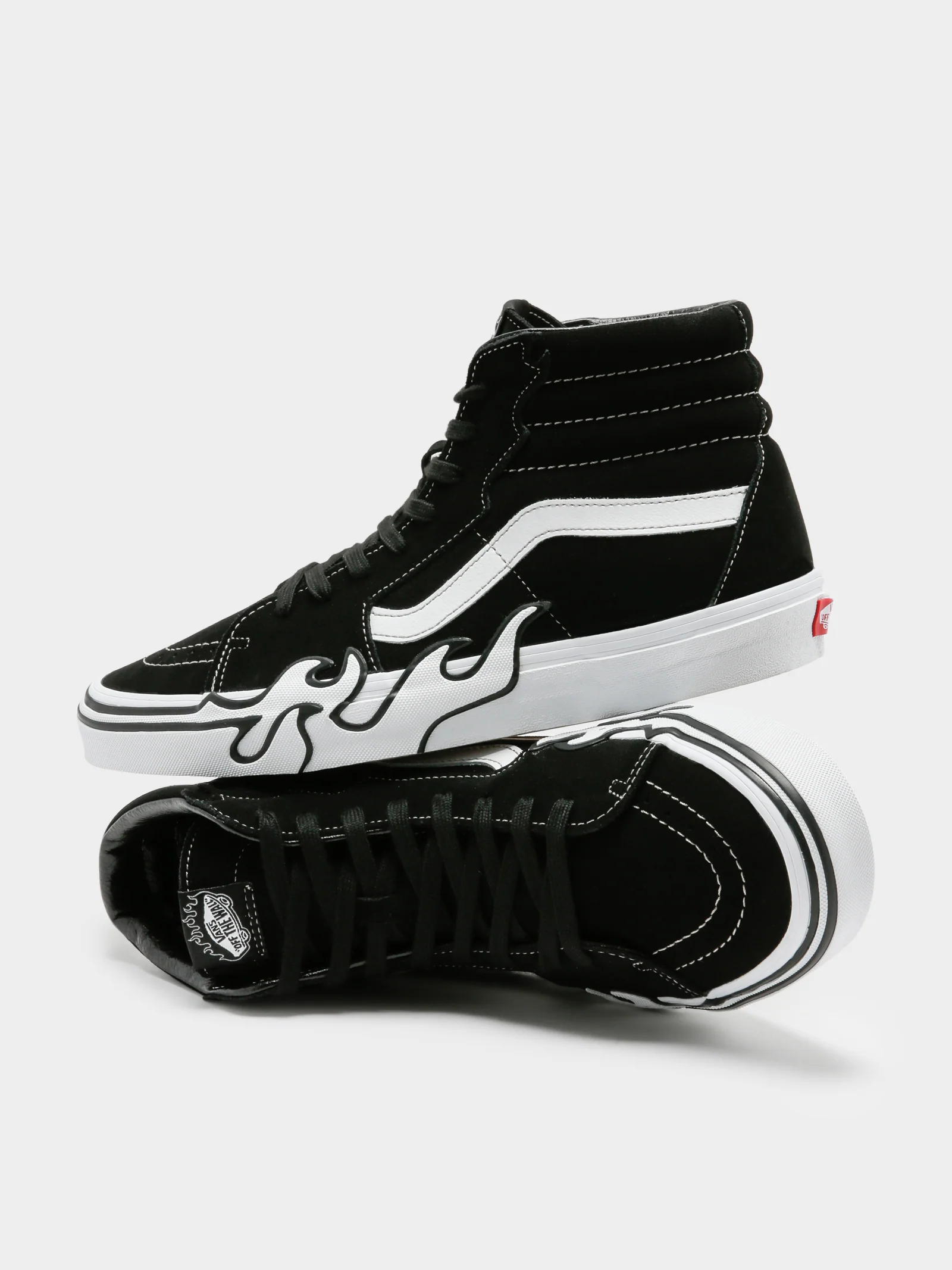 Unisex Sk8 High Flame Suede Sneakers
