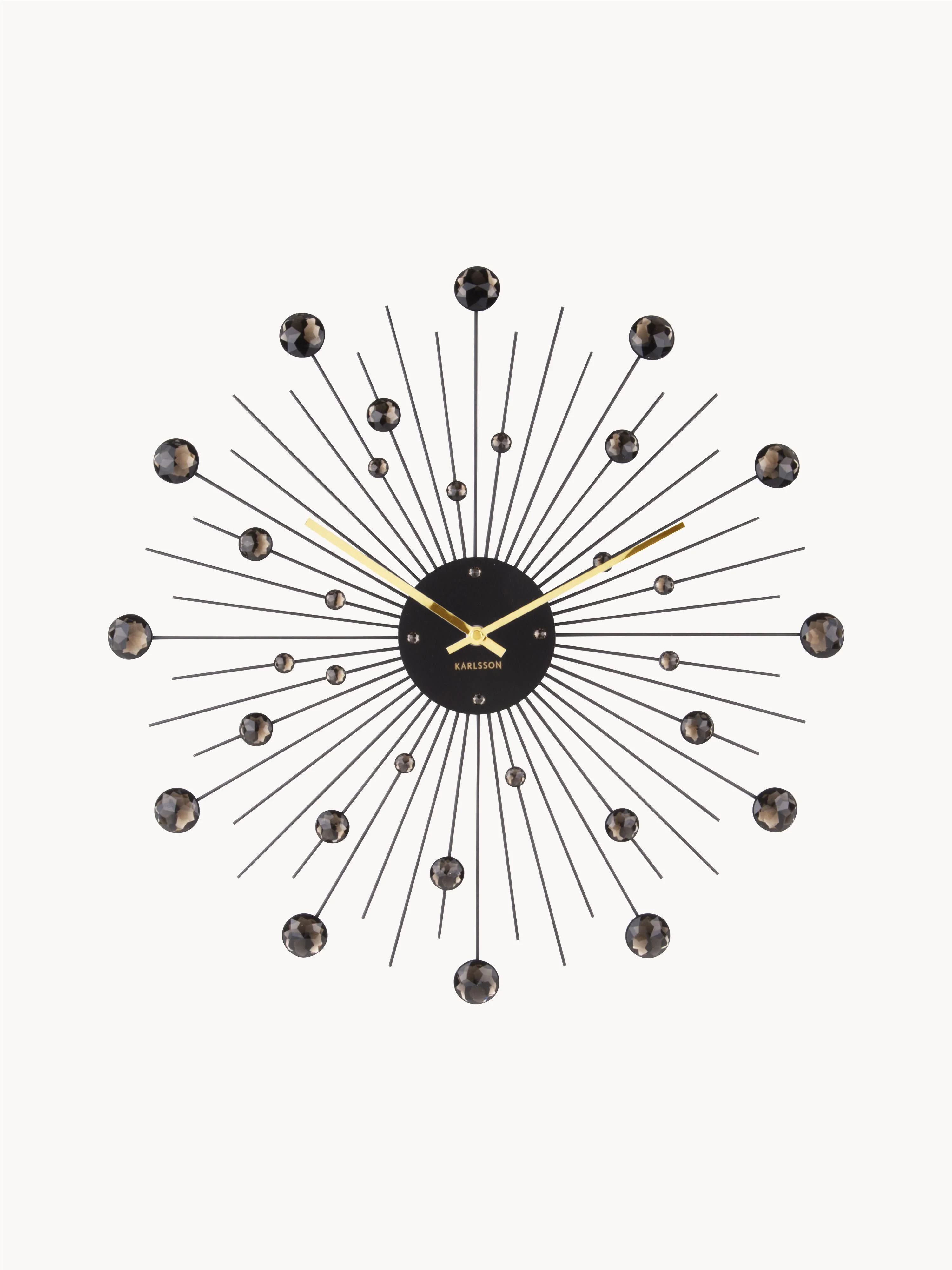 Wanduhr Sunburst