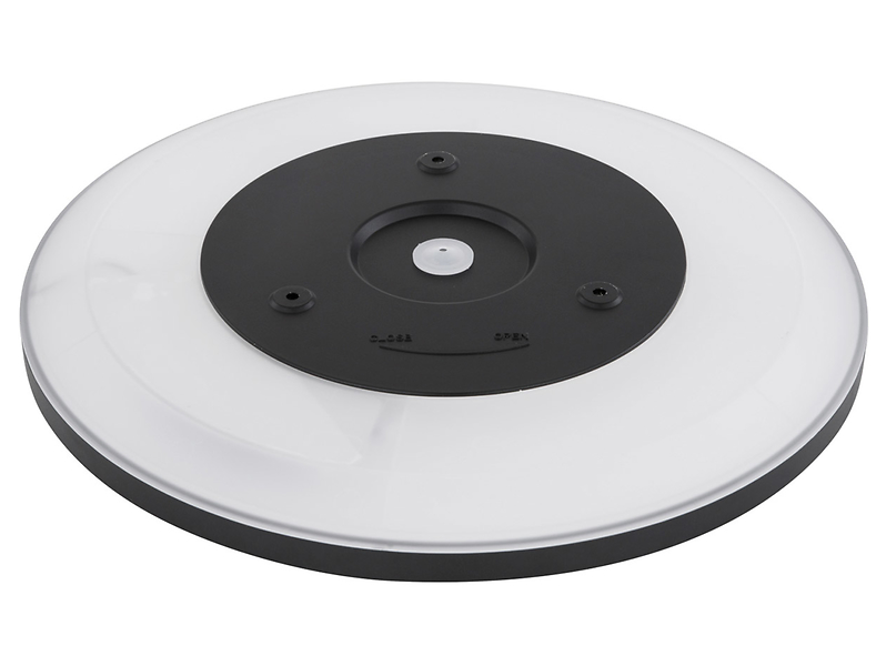 Plafon Sapana LED akrylowy 42 cm czarny