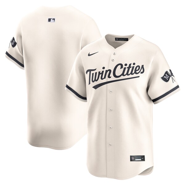Minnesota Twins Nike  Alternate Limited Jersey – Cream