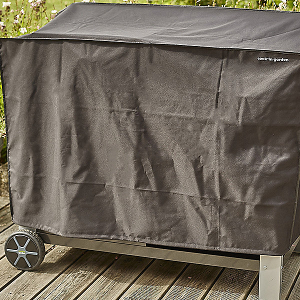 Housse pour barbecue et desserte - L 125 x l 60 x H 80cm - Rectangulaire - Cook in Garden
