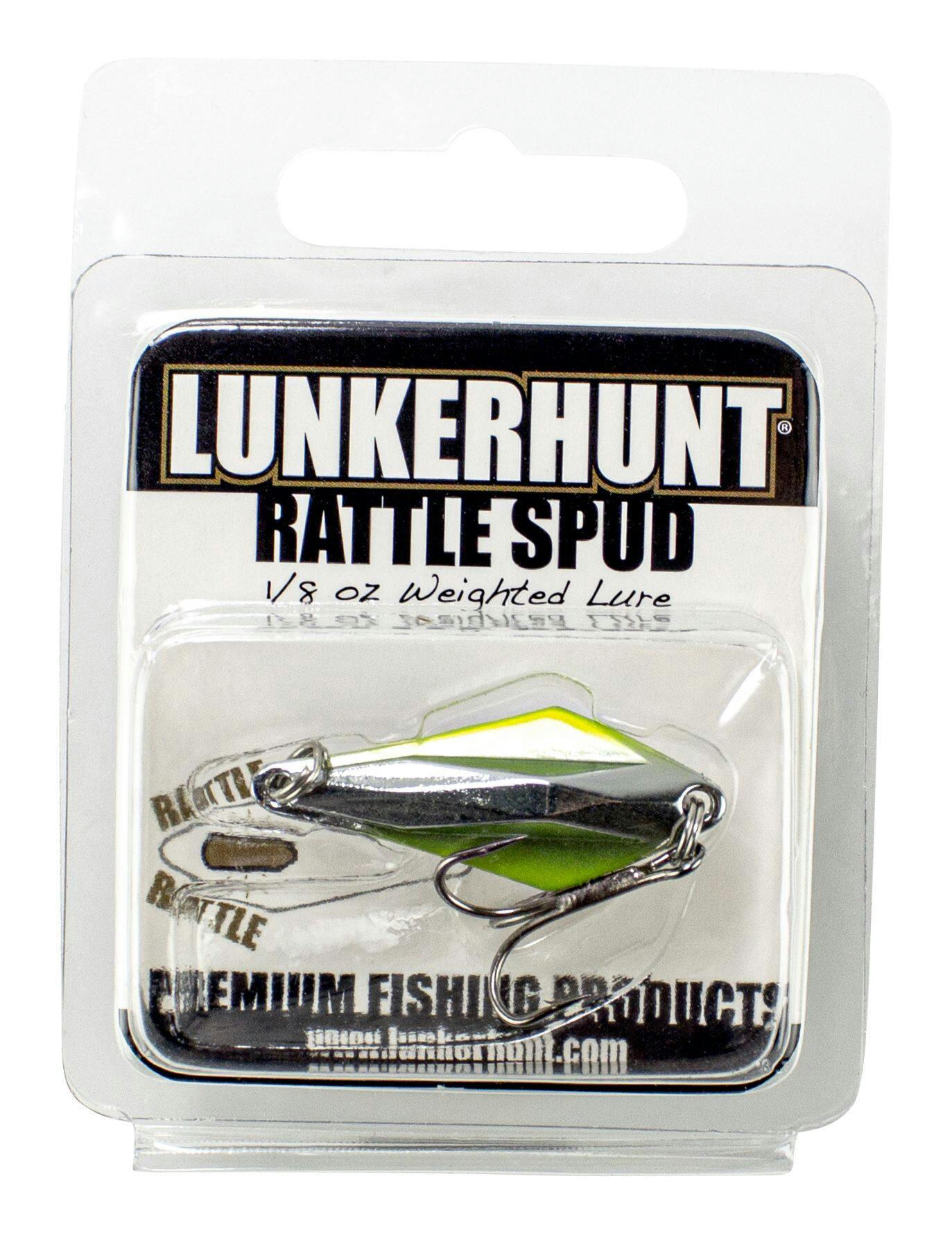 Lunkerhunt Ice Fishing Rattle Spud, 1/8-oz