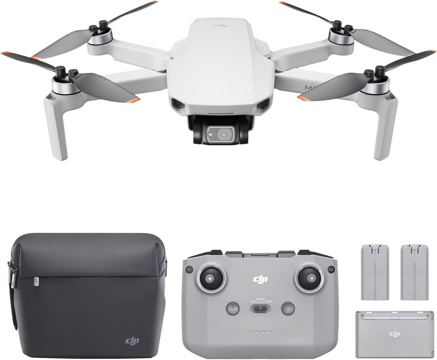 DJI Mini 2 Fly More Combo – Ultralight Foldable Drone