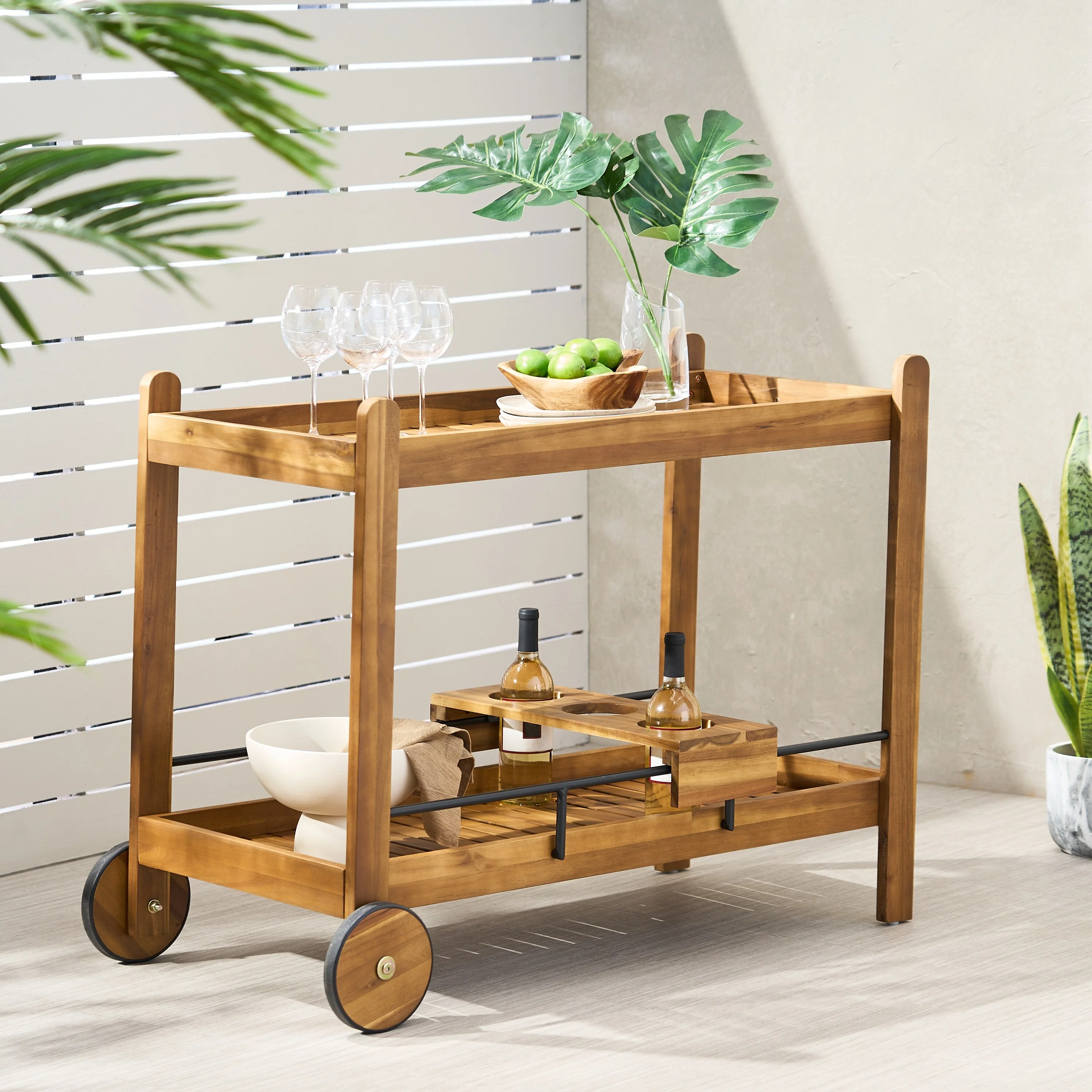 Louisiana Bar Cart(no include stool)