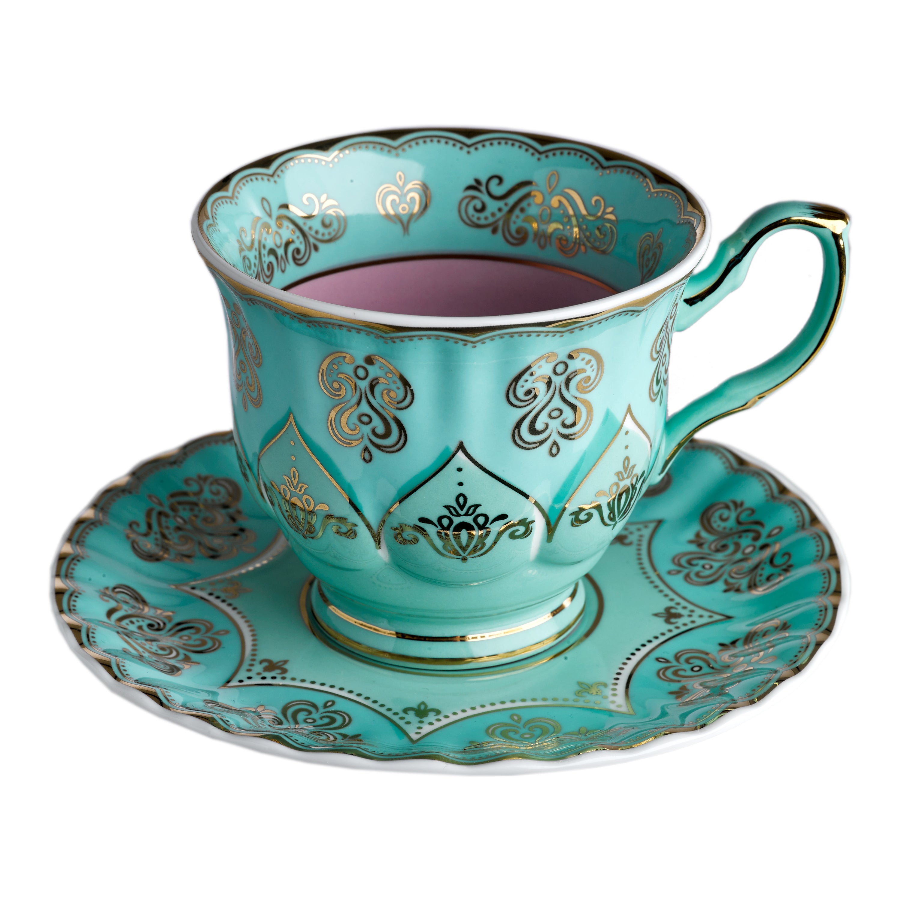 POLSPOTTEN Grandpa Kop & Schotel Set van 4 - 0,22 L