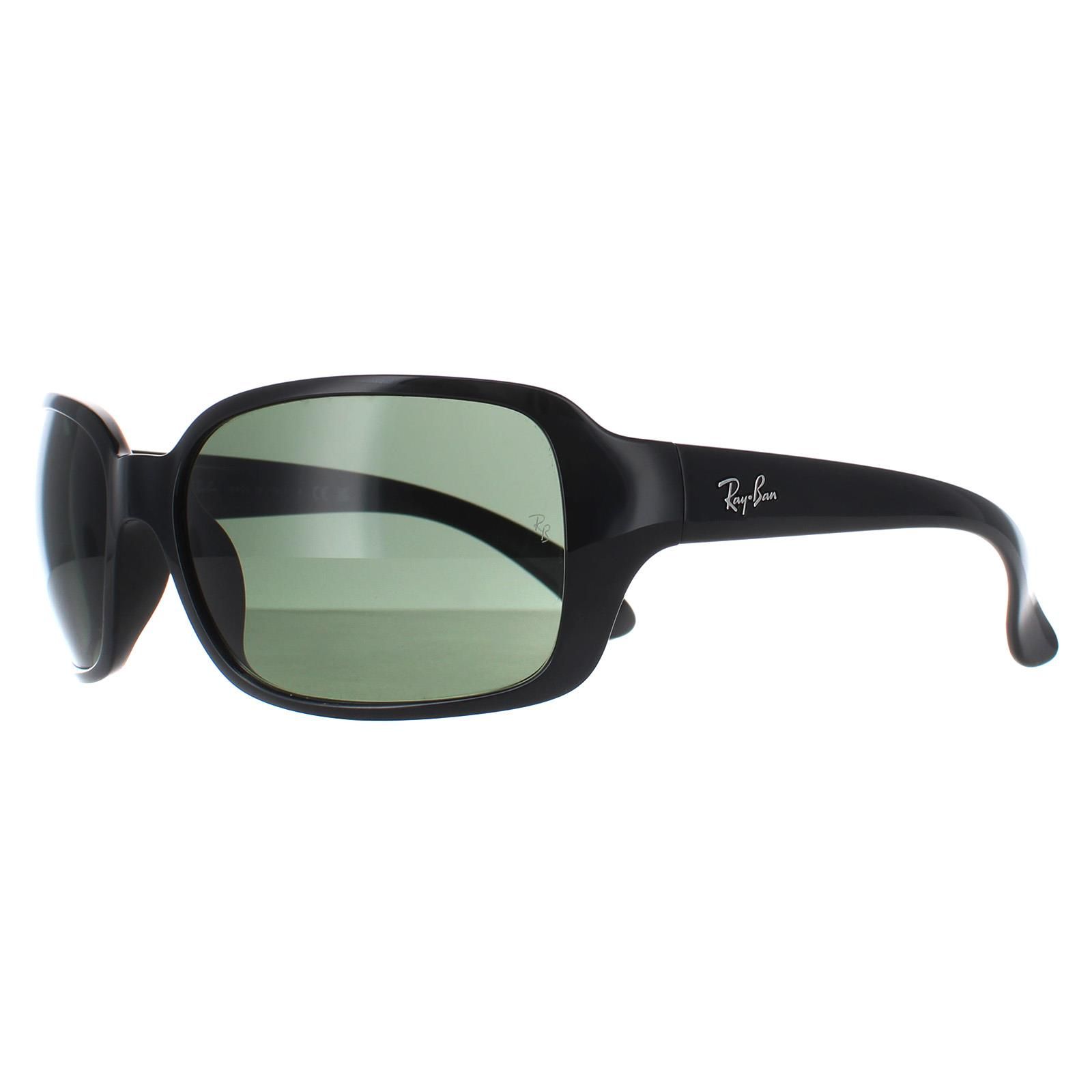 Ray-Ban Butterfly Black Green Sunglasses